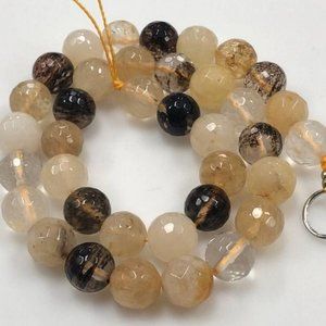 Multi Gemstone Beads Round Shape 10 mm Beads